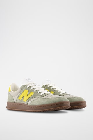 Baskets en cuir 500 - Vert