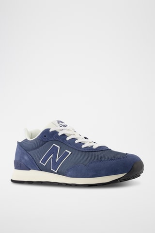 Baskets en nubuck 515 - Bleu marine