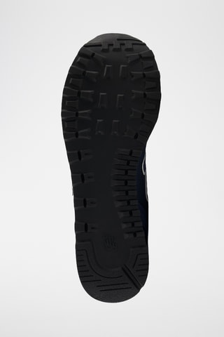 Baskets en nubuck 515 - Bleu marine