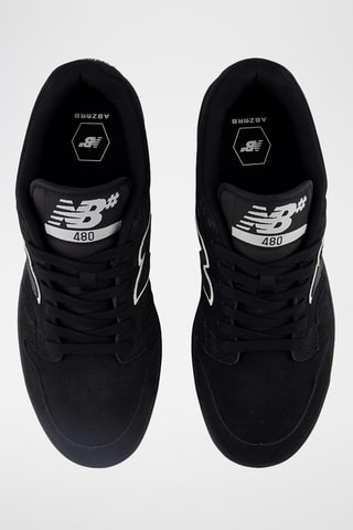 Baskets en cuir 480 - Noir