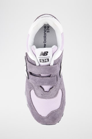 Baskets en cuir 574 - Violet