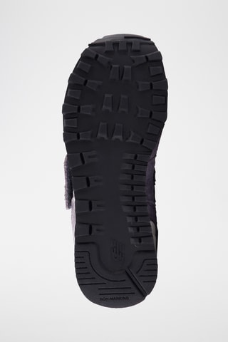 Baskets en cuir 574 - Violet