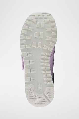 Baskets en cuir 574 - Lilas