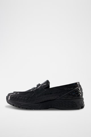 Mocassins vernis en cuir 1906 - Noir