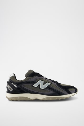 Baskets en cuir suédé 204 - Noir