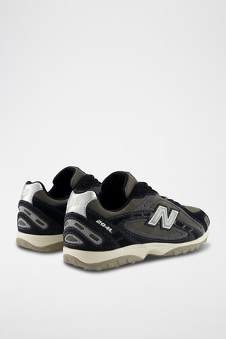 Baskets en cuir suédé 204 - Noir