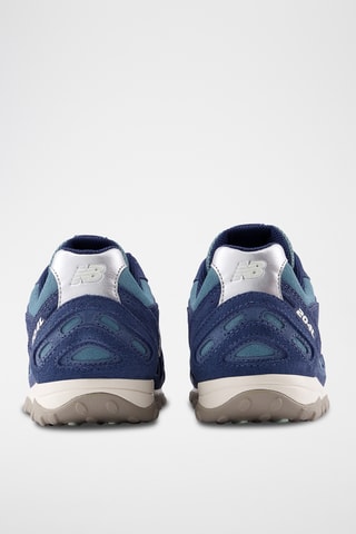 Baskets en cuir suédé 204 - Bleu