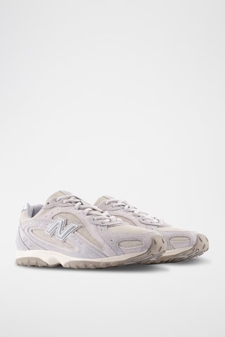 Baskets en cuir suédé 204 - Beige