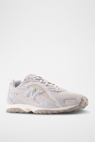 Baskets en cuir suédé 204 - Beige