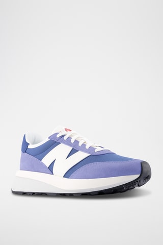 Baskets en cuir suédé 370 - Violet