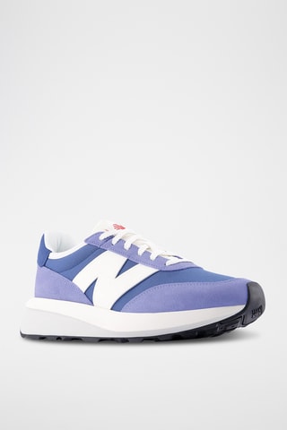 Baskets en cuir suédé 370 - Violet