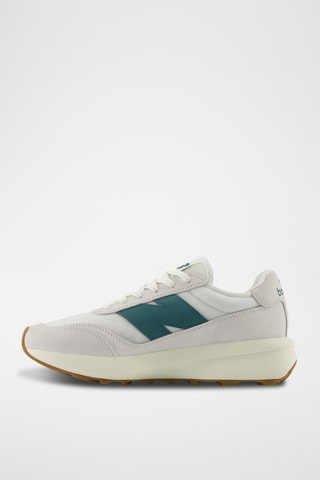 Baskets en cuir suédé 370 - Blanc
