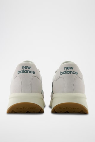 Baskets en cuir suédé 370 - Blanc