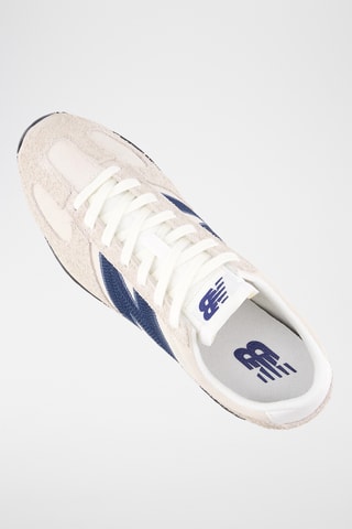Baskets en cuir suédé 471 - Beige
