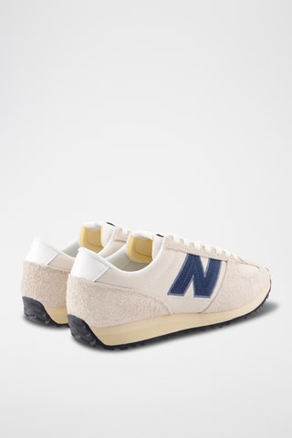 Baskets en cuir suédé 471 - Beige