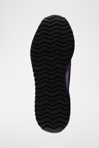 Baskets en cuir suédé 471 - Violet