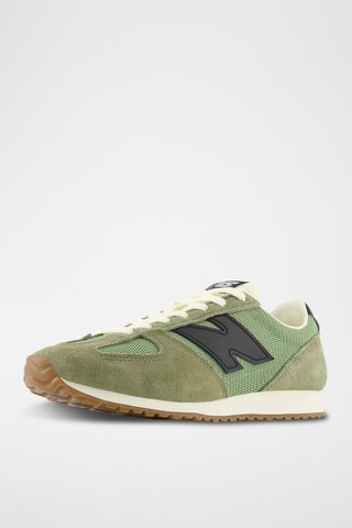 Baskets en cuir suédé 471 - Vert