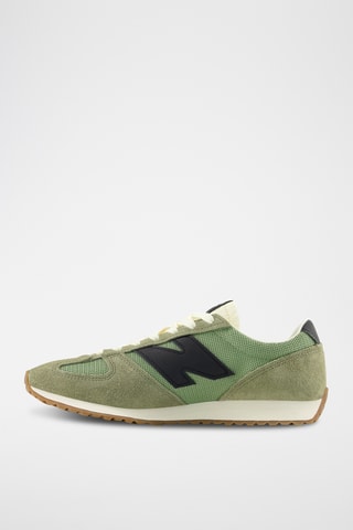 Baskets en cuir suédé 471 - Vert