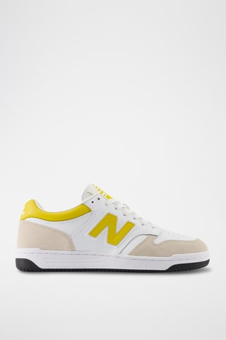 Baskets en cuir 480 - Blanc