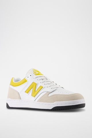 Baskets en cuir 480 - Blanc