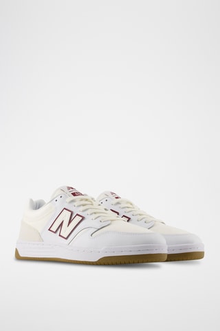 Baskets en cuir 480 - Blanc