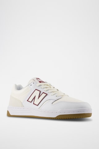 Baskets en cuir 480 - Blanc