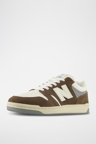 Baskets en cuir 480 - Marron