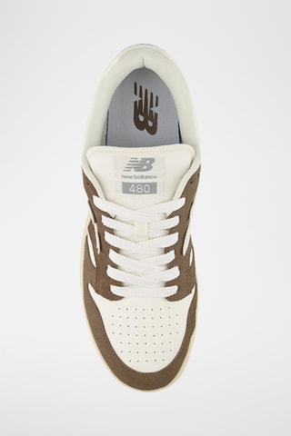Baskets en cuir 480 - Marron