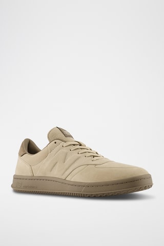 Baskets en cuir suédé 500 - Beige