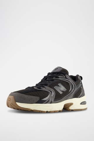 Baskets en cuir suédé 530 - Noir