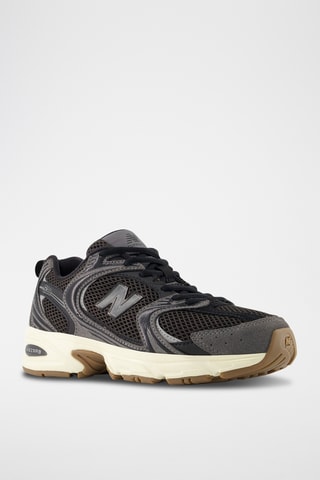 Baskets en cuir suédé 530 - Noir