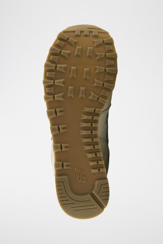 Baskets en cuir suédé 574 - Beige