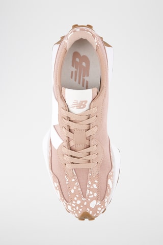 Baskets en cuir suédé 327 - Rose