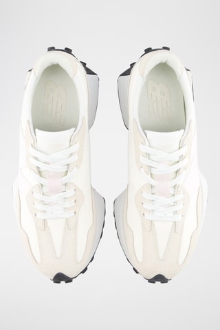 Baskets en cuir suédé 327 - Blanc