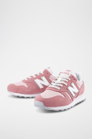 Baskets en cuir suédé 373 - Rose