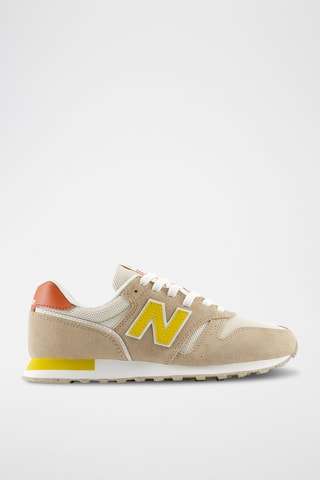 Baskets en cuir suédé 373 - Beige