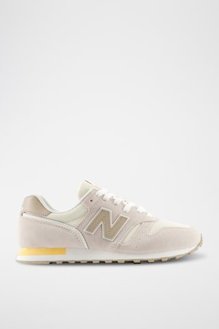 Baskets en cuir suédé 373 - Beige