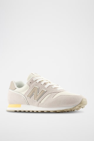 Baskets en cuir suédé 373 - Beige