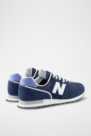 Baskets en cuir suédé 373 - Bleu marine