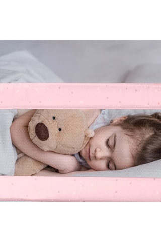 Barrière de lit - Rose - Dès la naissance