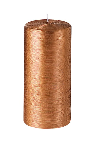 Bougie non parfumée - Cuivre - 490 g