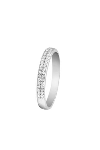 Anello Justesse - Oro bianco