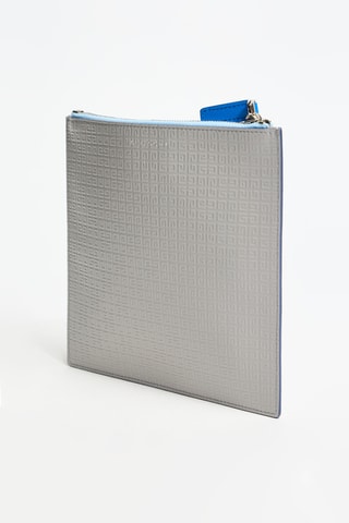 Bolso de mano de piel - Malva