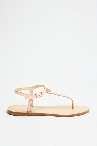 Sandalias de piel - Rosa empolvado