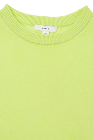 Jersey de lana y cachemir - Verde claro