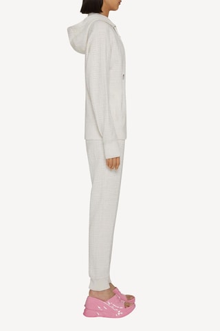 Pantalón slim fit de cachemir - Marfil