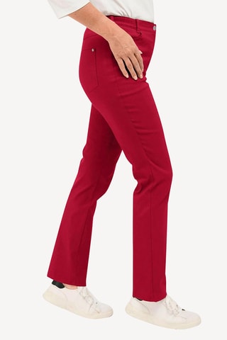 Pantalón slim fit - Rojo
