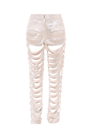 Pantalón slim fit - Crudo