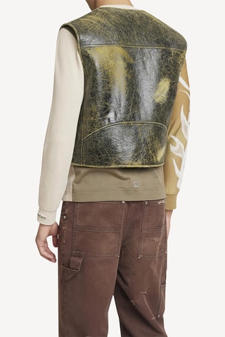 Mouwloos Lamsleren Jasje - Zwart - Givenchy