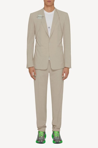Wollen Jasje - Lichtgrijs - Givenchy